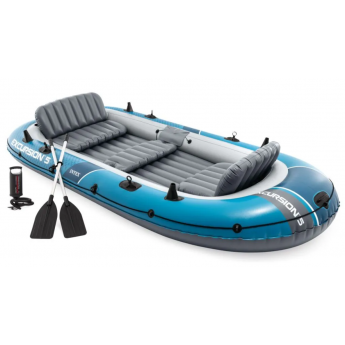Надувная лодка INTEX"EXCURSION 5" 66325366х168х43см, вёсла 137см, насос 68614, до 600кг